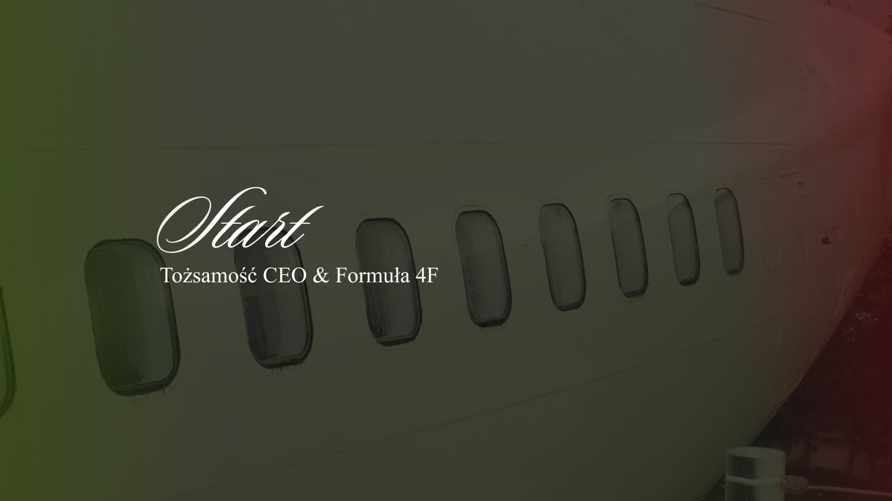 START: Tożsamość CEO&Formuła 4F