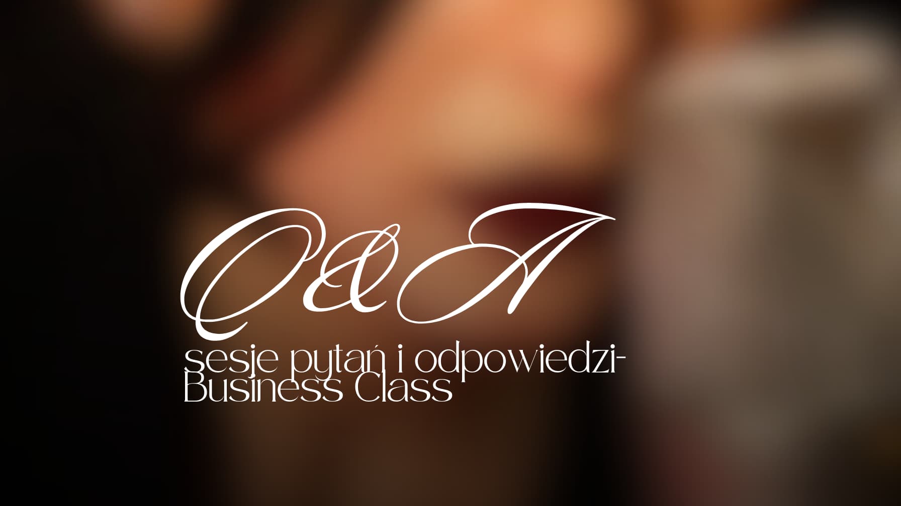 Sesje Q&A Business Class